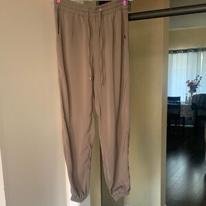 Women’s Taupe Jogger Pants